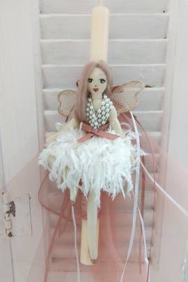 ΛΑΜΠΑΔΑ ΜΕ ΥΦΑΣΜΑΤΙΝΗ ΜΠΑΛΑΡΙΝΑ VINTAGE