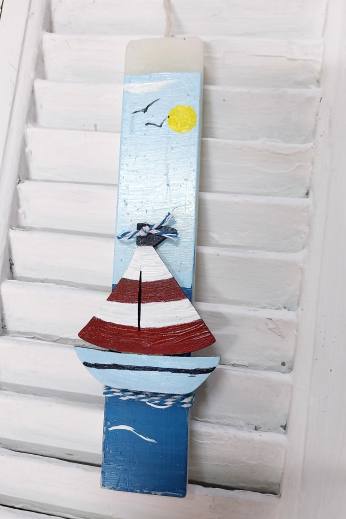 ΚΟΝΤΟΛΑΜΠΑΔΟ ΜΕ ΚΑΡΑΒΙ ΖΩΓΡΑΦΙΚΗ 2 ΧΡΩΜΑΤΑ