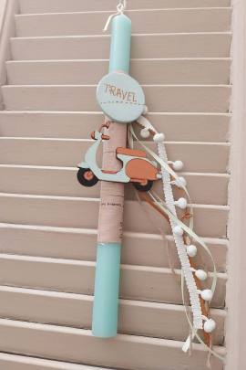 ΛΑΜΠΑΔΑ ΜΕ ΞΥΛΙΝΗ ΒΕΣΠΑ