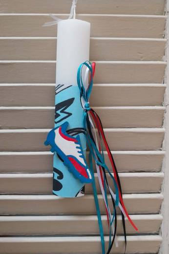 ΚΟΝΤΟΛΑΜΠΑΔΟ ΜΕ ΞΥΛΙΝΟ ΠΟΔΟΣΦΑΙΡΙΚΟ ΠΑΠΠΟΥΤΣΙ