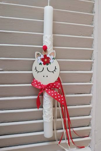 ΛΑΜΠΑΔΑ ΜΕ ΞΥΛΙΝΟ ΜΟΝΟΚΕΡΟ - 2 ΧΡΩΜΑΤΑ