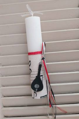 ΚΟΝΤΟΛΑΜΠΑΔΟ ΜΕ ΛΥΡΑ ΞΥΛΙΝΗ